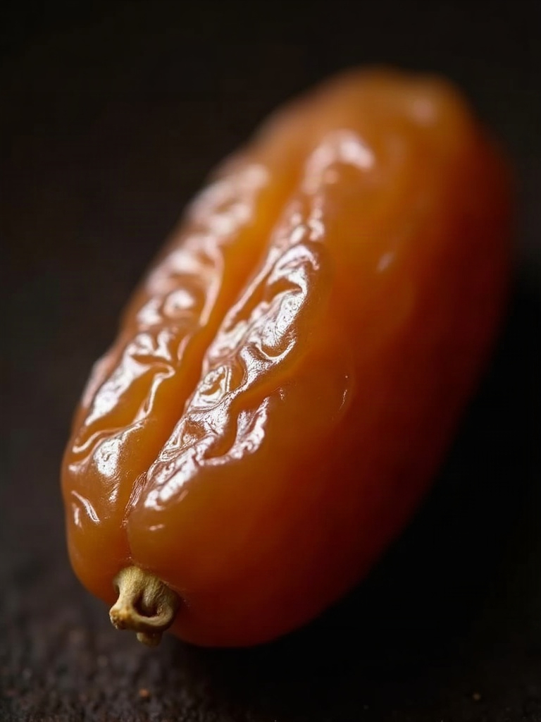 تفصيل مكبّر لقشرة التمر