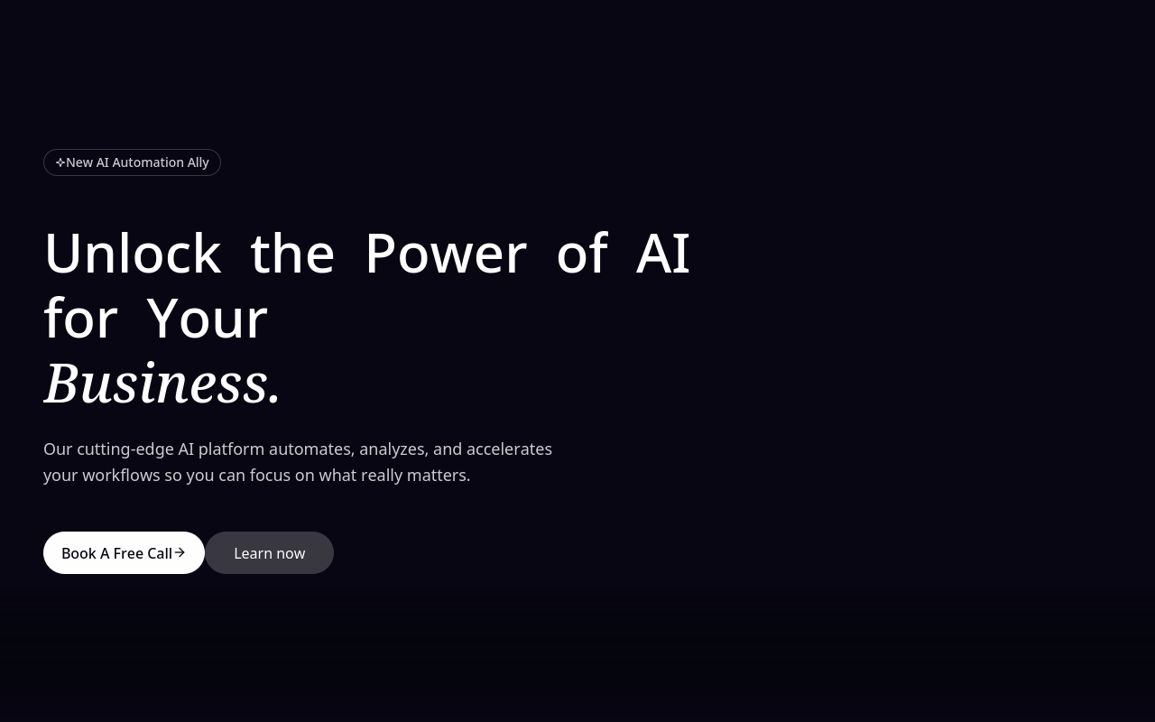 AI Automation Hero