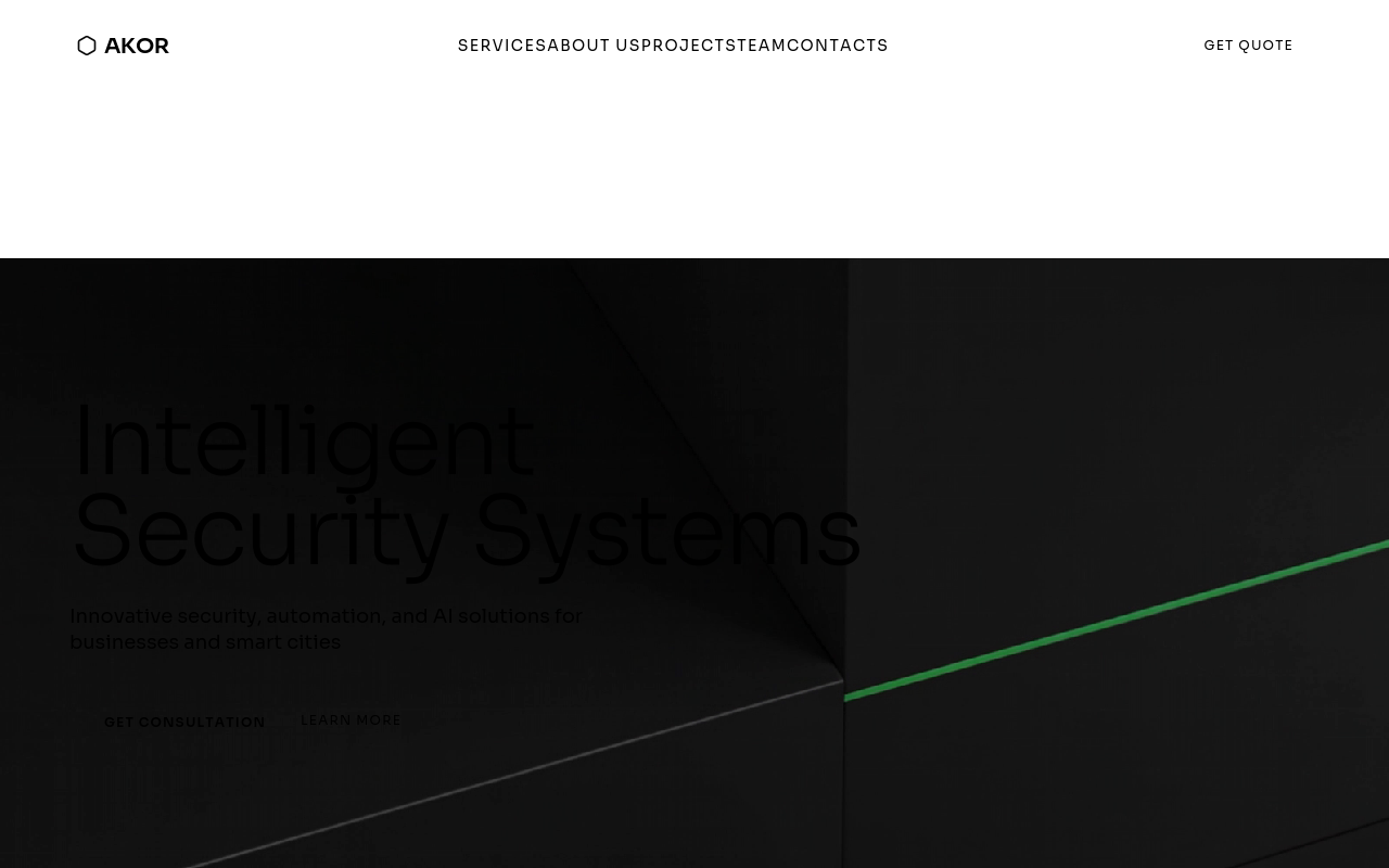 AKOR — Intelligent Security Systems