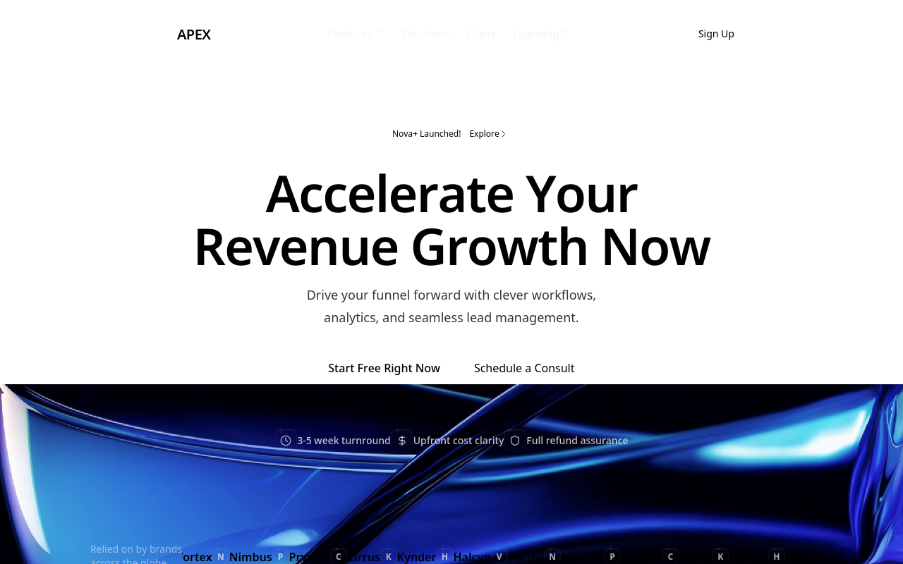 APEX — SaaS Revenue Growth