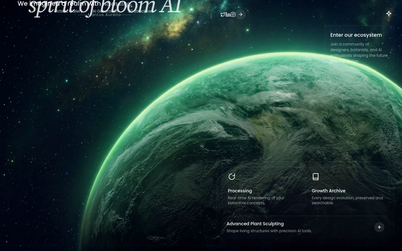 Bloom — AI Plant Design