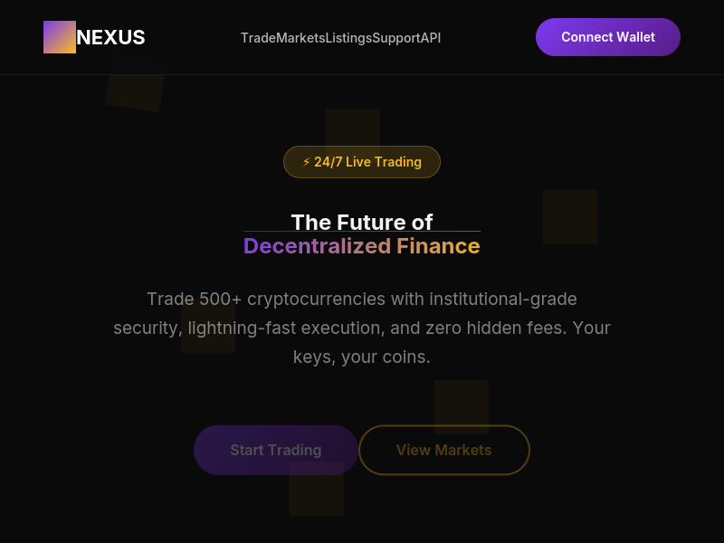 Crypto Exchange